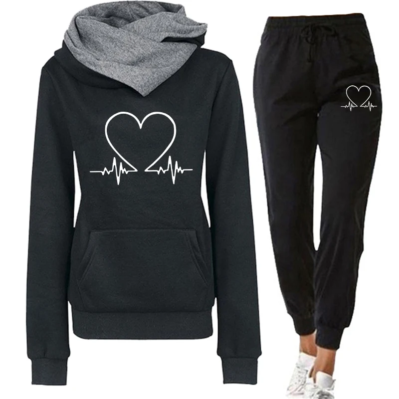 Warm Winter Clothing - Tuta da donna due pezzi, set