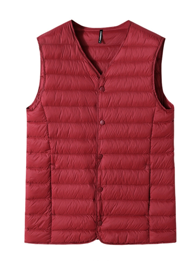 Padded Vest Gilet - 2023 Nuovo Inverno Con Scollo A