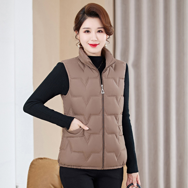 Padded Vest Gilet - Gilet Imbottito da Donna Taglie Forti