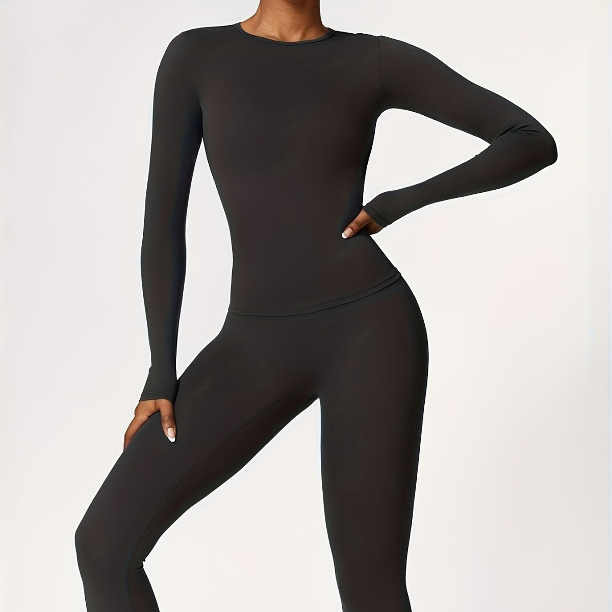 Tuta da yoga aderente a manich - Winter Clothing For recensione e prezzo