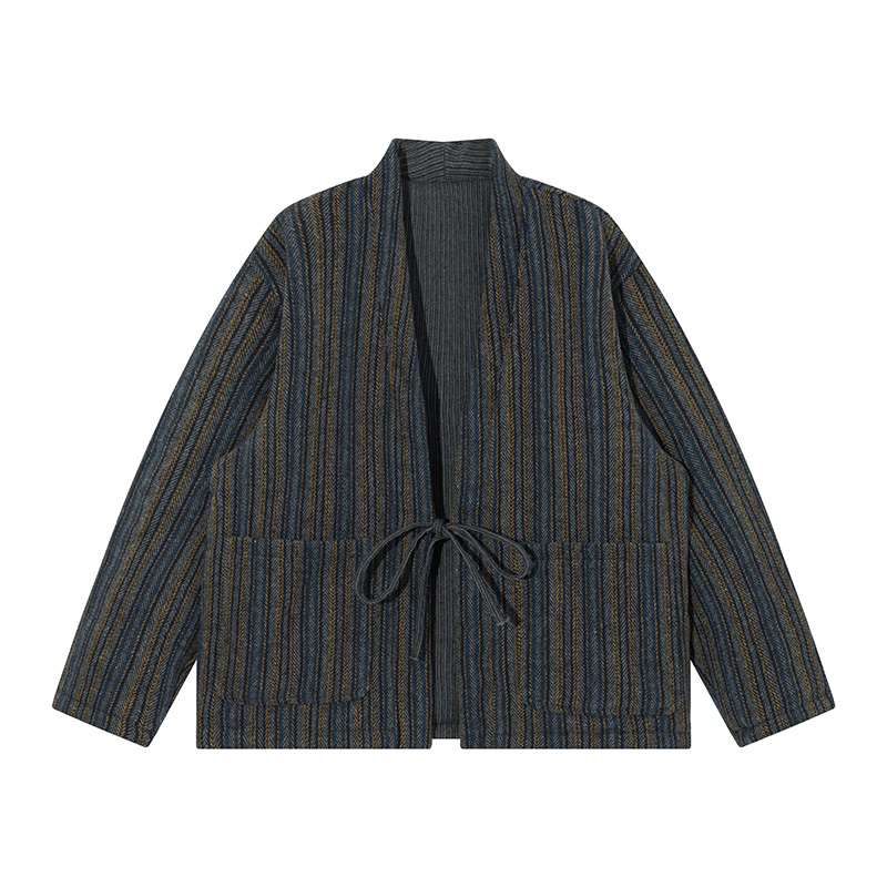 Giacca kimono a righe stile gi - Traditional Winter Japanese Clothing recensione e prezzo